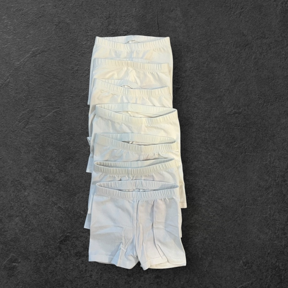 Cat & Jack White Shorts Kids Size 2T Bundle Gender Neutral